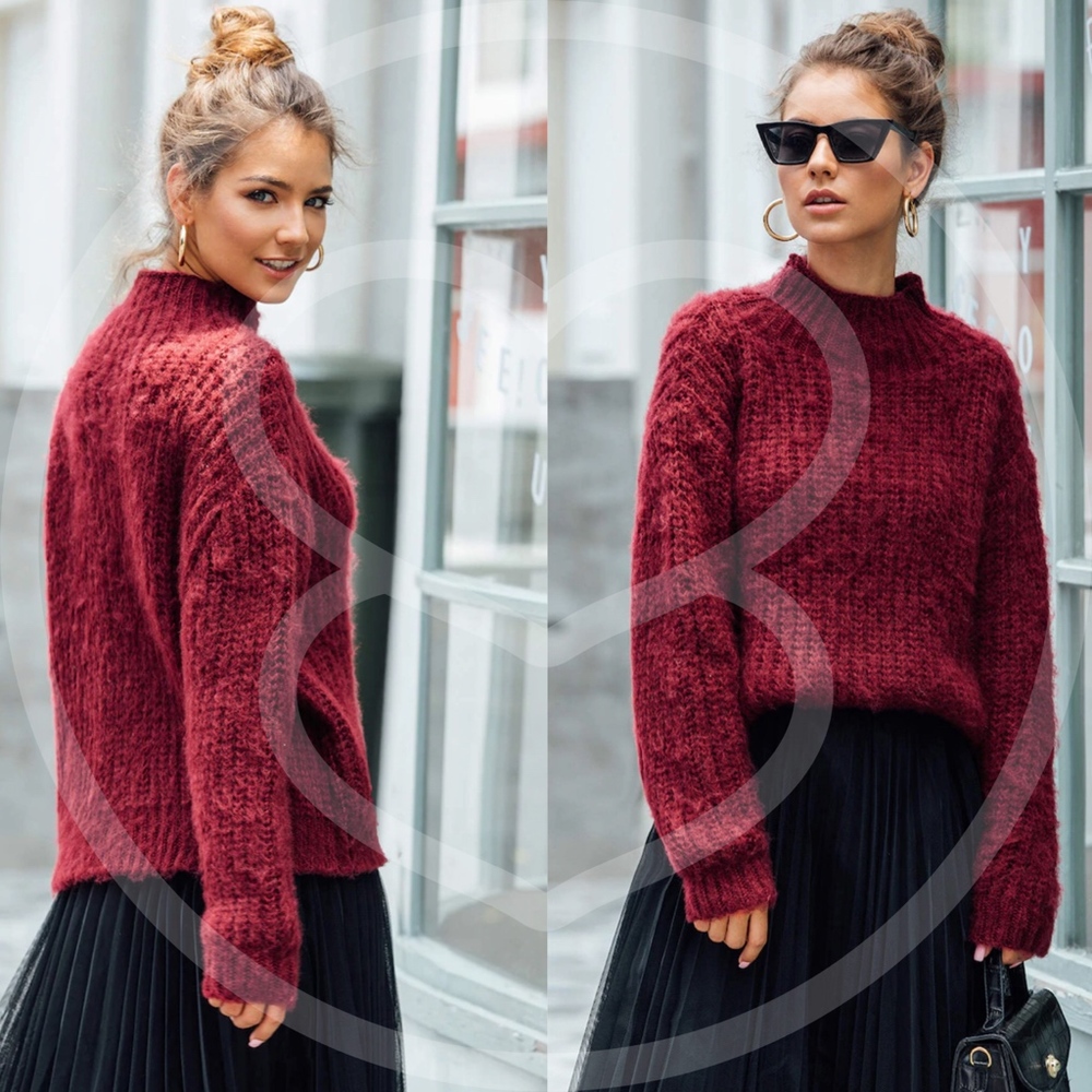 MEGAN  Knit Sweater - Picture 2 of 3